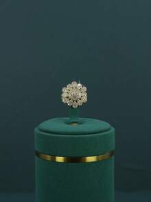 5 件 18K 镀金奢华皇家风格新娘婚礼配饰，手工制作，采用白色方晶锆石，包括项链、手链、耳环、戒指，适合日常佩戴和婚礼仪式，结婚周年纪念礼物 - 流蘇 - 查看 8