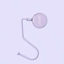 1 个莫兰迪色可旋转桌面挂钩，背包挂钩，不粘，优雅挂钩，时尚桌面挂钩，无需钻孔，精美礼物，携带方便，简易挂钩，办公用品
