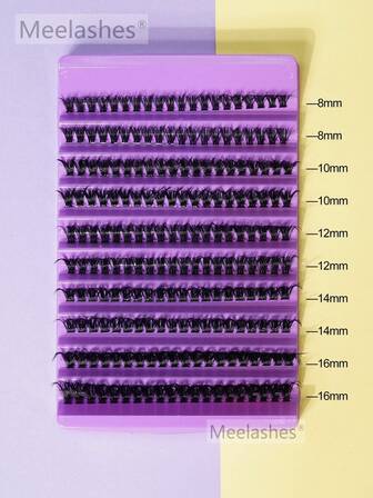 DIY High Capacity Segmented Natural Volume Lashes, Easy To Wearlash Clusters Kit,Lashes,Eyelashes,Fake Lashes