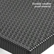 Folding Garden Chairs Rattan Effect Foldable Chairs Set Of 2 Outdoor Seats For Alfresco Dining For Patio Terrace Conservatory Balcony Decking - GraphiteGrey - View 6