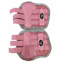 TGW RIDING Horse Tendon Boots, Breathable Multilayer Mesh, Soft Faux Fur Binding, Damping And Pressure Distributing, Professional Choice, Size: XL, L, M, S