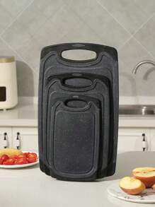 Cross-Border TPU Vegetable Board Soft Semi-Circular Double-Sided Cutting Board Japanese Non-Slip Wear-Resistant Cutting Board Baby Food Cutting Board PP Classification Cutting Board