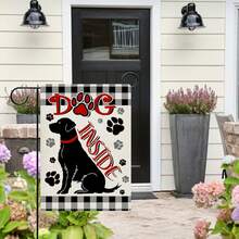 Dog Lovers Garden Flag 30.48 X 45.72 Cm Double Sided Flag Exterior Vertical Holiday Garden Decoration