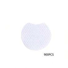 75片/150片/300片/450片/600片/900片/1200片装卸妆棉，加厚圆形珍珠质地，不含酒精，温和去角质，适用于面部和眼部卸妆 - 白色 - 查看 18