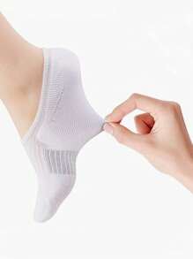 6 Pairs Women Mixed Color Low Cut Athletic Socks, Suitable For Sports, Cycling, Fitness And Casual Wear, Riding Socks | Subtle Fashion | Elastic Fiber Comfort, Cute Socks