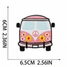 Multicolor Car Pickup Embroidery Patches Truck Driver Iron On Patches Sew DIY Clothing Accessories Cloth Stickers Suitable For Backpacks, Jeans, Jackets, T-Shirts, Hats, Dresses, Etc - Multicolor - View 14