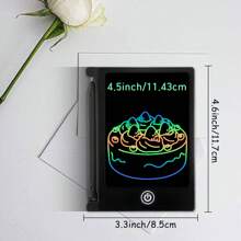XZBB LCD-Schreibtafeln in verschiedenen Größen 8,5/10/12/16/20 Zoll, Kinderschultafel zum Zeichnen, Multifarbiges Großformat-Schreib- und Zeichenwerkzeug, kreatives Talent, Denkaufgaben für Kinder ab 3 Jahren, One-Touch Bildschirm löschen/sperren, Reise/Geburtstags/Einschulung/Weihnachtsgeschenk, zufälliger Rahmen im Blindpack