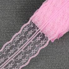 45mm 10 Yards Net Lace Trim Ribbon Ideal For Wedding Christmas Curtain Decorations DIY Hair Bows Sewing Fabric