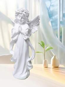 White Angel Ornament Decorative Craft, Suitable For Various Occasions - White - View 9