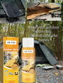 100ml Outdoor Waterproof Tent Sunscreen Fabric Spray Quickly Releases Heat Instant Fabric Cooling Agent;Waterproof Spray For Tent Fabrics And Outdoor Gear;Tent & Gear Care;Durable Waterproof Spray For Waterproofing, Restoring Performance To Nylon Jackets - Multicolor - View 2
