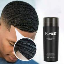 BUNEE Natural Hair Building Fibers For Men - 27.5g | Mediterranean Root Lifting Powder, Fibers For Fuller Hair, Smooth Texture, No Grease, Unisex-Adult, 27.5g - Multicolor - View 9