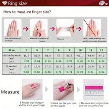 Nhẫn nhỏ hình giọt nước màu xanh bạc hà tối giản dễ thương, Phụ kiện đa năng thích hợp cho phụ nữ, đám cưới hoặc ngày lễ - Màu xanh lam - Xem 7