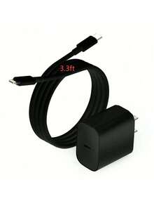 Compatible With Iphone Charger MFi Certified Super Fast Charging IPad Charger USB C Wall Charger Fast Charging 6FT And3.3FT Cable Suitable For Travel, Office, Dorm, And Home Adapter Nan