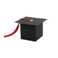 1/6/10pcs European Style New Graduation Cap Gift Box, Ceremony Party Wedding Favor Candy Boxes - Multicolor - View 20
