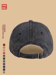 1pc Don Julio 1942 Tequila Baseball Cap - Black Western Style Sun Hat With Orange & Design, Comfortable Breathable, Unisex, Black Trucker Hat, Adjustable Size, Solid Color Simple, Vintage Solid Color Dad Hat, Suitable For Outdoor Cycling, Sports, Fishing, Hiking, Father's Day Dad Gift - A - View 4