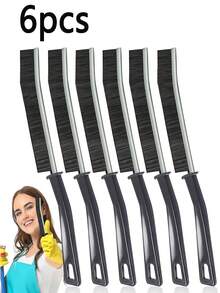 6件装硬毛缝隙清洁刷 - 细缝隙清洁刷、小型清洁刷、瓷砖缝隙刷、厨房刷、浴室刷、家用刷、窗户清洁工具 - 彩色 - 查看 12