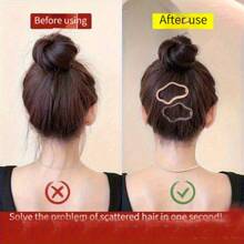 4/5 pièces Pinces à cheveux pour femmes, pinces BB à l'arrière de la tête, pinces sur le côté des franges pour femmes, design en forme d'étoile à cinq branches et de nuage creux, style mignon et doux, convient pour la coiffure, les cadeaux, les festivals