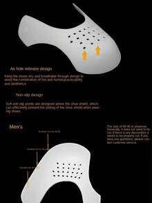 2 pezzi Protezione per pieghe, allungatore scarpa, supporto anti pieghe e grinze per scarpe sportive, protezione punta per scarpe sportive