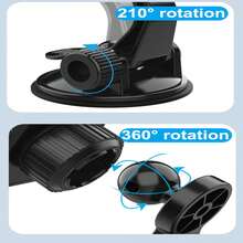 Magnetic Phone Holder, Suitable For Cars, Can Be Upgraded By 360 ° Rotation In Just One Second, Foldable And Multifunctional Installation, Suitable For All Smartphones Compatible With IPhone, Android Phone, Gift For Birthday, Family, Friends Car Accessories, Car Phone Holder - Multicolor - View 5