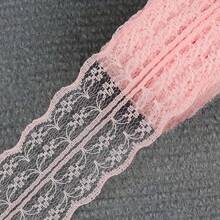 45mm 10 Yards Net Lace Trim Ribbon Ideal For Wedding Christmas Curtain Decorations DIY Hair Bows Sewing Fabric