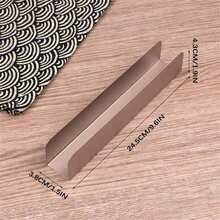 1 件烘焙产品碳钢 U 型蔓越莓饼干成型器，矩形小幸运饼干吐司模具 - 金色 - 查看 2