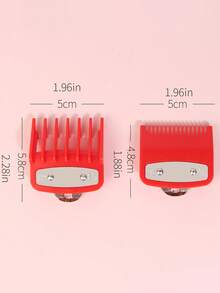 2 件套专业理发器防护装置套装、适用于大多数理发器的剪发导板（带收纳盒）、彩色编码理发器梳子替换件、理发器导梳、剪发限位梳套装、标准防护装置连接部件、电动理发器配件、美发工具、美发产品及理发沙龙美容旅行必备配件 - 彩色 - 查看 13