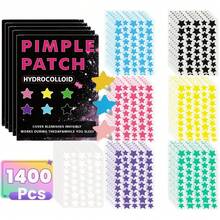 1400片星形祛痘贴，遮盖面部瑕疵，隐形祛痘贴 - 彩色 - 查看 22