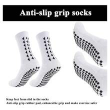 2 Pairs Soccer Socks - Mid-Calf Grip, Sweat-Absorbing, Durable, Terry Cushioned Sports Socks Suitable For Football, Cycling, Climbing And Running - Multicolor - View 6