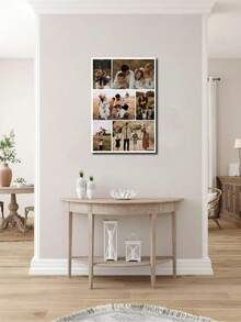 1pc Customized Wooden Picture, Personalized Wooden Photo Print, Wedding Gift For Bride And Groom, Suitable For Weddings, Graduations, Gifts For Friends - Multicolor - View 3