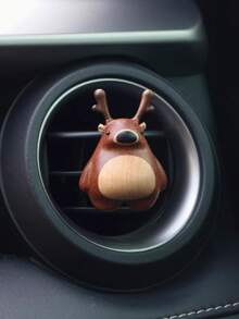 1 件创意黑胡桃木气球家居装饰汽车装饰手工木制礼物、有趣可爱的道具