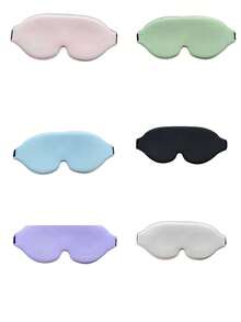 5pcs 3D Sleep Mask Natural Sleeping Eye Mask Eyeshade Cover Shade Eye Patch Women Men Soft Portable Blindfold Travel Eyepatch - Multicolor - View 20