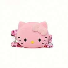 Sanrio 1 Stück offizieller Sanrio Hello Kitty süße Umhängetasche, Schulmaterial, Rückkehr zur Schule