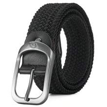 Silver Buckle Black