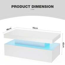 OYAJIA Coffee Tables - 白色 - 查看 4