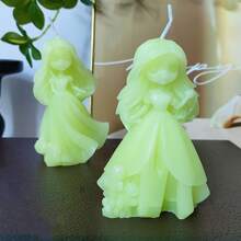 1pc Girly Scented Candle, Home Decor Item - Various - View 1