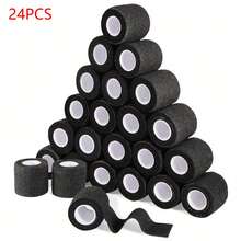 24pcs Soccer Sports Bandages Breathable Self-Adhesive Bandage Ankle Palm Elastic Sports Tape Wrap - Multicolor - View 12