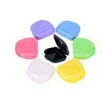 3pcs/1pc Dental Retainer Case With Ventilation Holes, Orthodontic Appliance Storage Box, Portable Denture Holder Case For Home, Office, Travel