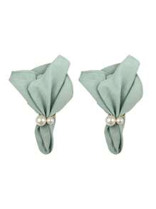 Casual Solid Color, Wrinkle-Resistant, Skin-Friendly, Absorbent Napkins Suitable For Hotel, Wedding, Birthday Party, Picnic, Living Room, Dining Room, Home Decor, 2/6/12/240 PCS