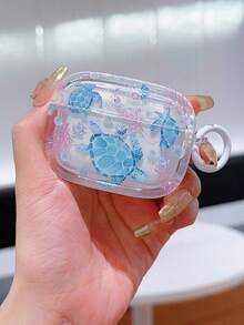 夏季海洋耳机保护套，适用于原装Pro、Pro 2、Pro 3、Pro 2、Pro 1，清爽保护套，可能不适用于非原装版本。 - 藍色 - 查看 7