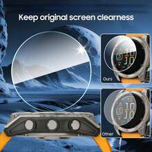 Bộ 5 miếng kính cường lực bảo vệ màn hình cho Garmin Fenix 8 Pro 51mm 47mm 43mm 7 7S 7X Pro 6 6S 6X Pro Tấm kính bảo vệ màn hình AMOLED Solar Instinct3 45mm 50mm Forerunner 965 955 945 935 245 165 255 45 55 Tấm bảo vệ màn hình chống trầy xước Phim kính bảo vệ trong suốt - Trong sáng - Xem 7