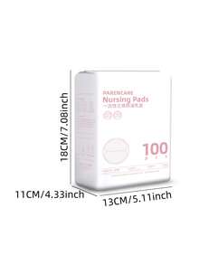 100片/包一次性防溢乳垫，吸水透气3D干爽防漏孕妇护理垫