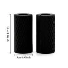 1pc Barbell Dumbbell Grip Portable Fitness Equipment Fitness Equipment Accessories Avoid Injury Increase Friction Gym Accessories - Multicolor - View 6