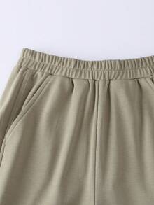 Annil 童装, 女童, 男童, 儿童服装, 款式, 针织长裤, 秋季 - 綠色 - 查看 4