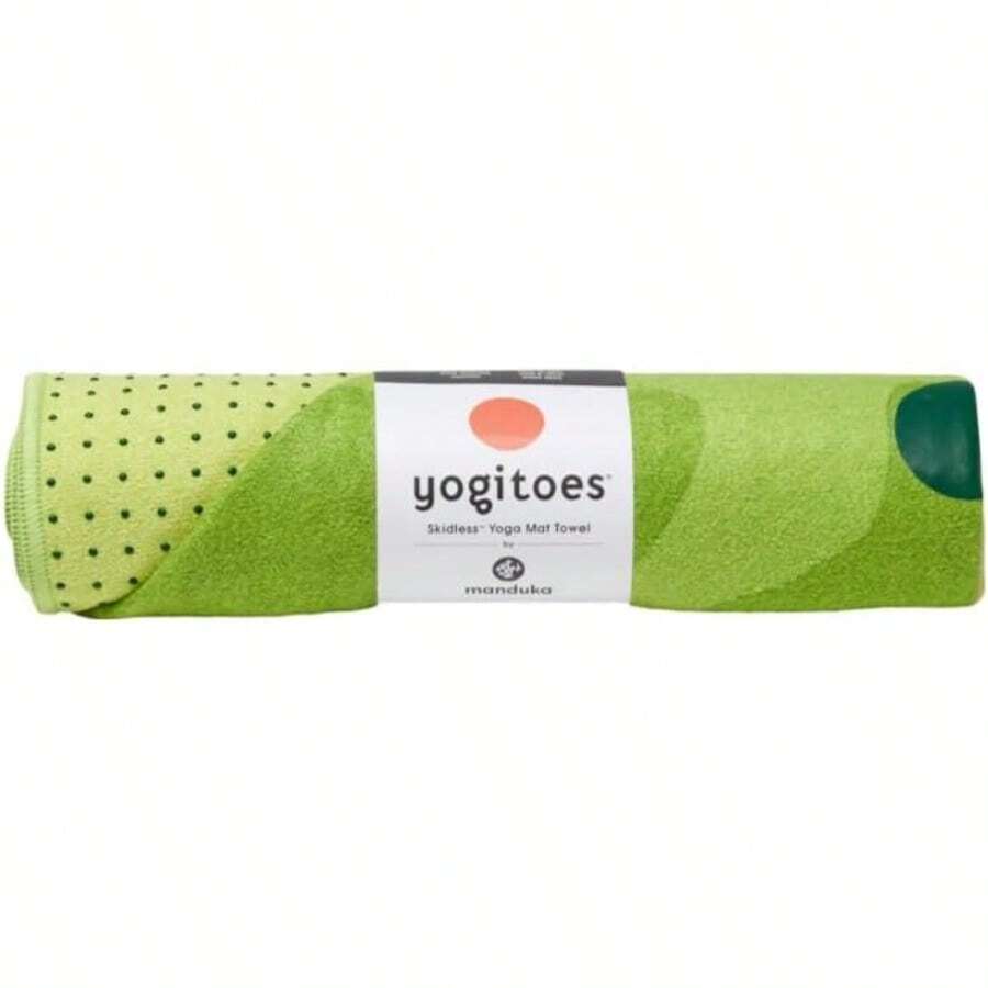 Yogitoes Yoga Mat Towel Lightweight Quick Drying Microfiber Non Slip Skidl Technology 71 Inch 180cm Forrest - Forrest - View 1