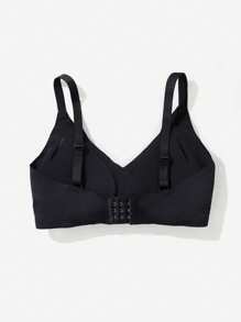 Nahtloser BH für Damen, einfarbig, leicht, bequem, atmungsaktiv, ohne Bügel, minimalistisch, geeignet für Yoga, Schlafen