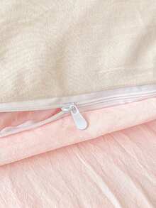 3/4pcs Children's Bedding Kit Includes 1 Piece Quilt Cover, 1 Sheet And 1-2 Pillow Covers (Not Including Pillows), Soft Touch, Machine Washable, Non-Rinsed Or Color Faded, Zippered Design For Long-Lasting Durability