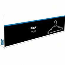 100-Pack Heavy Duty Plastic Hangers With Non-Slip Notches, Space-Saving Slim Design For All Clothing Types - No More Sliding Or Stretching, Closet OrganizersStandard Hanger Back To School Travel Essentials Room Decor,Home Decor,Bedroom Decor Storage Organization And Storage Puppy Keep Dress Shorts Phone Case Bikini Summer Dresses For Women Skirt Summer Dress Dresses Nails Jeans Tops White Dress Dresses For Women - Black - View 2