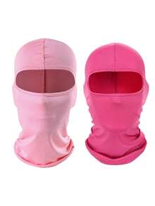 1 件男女通用拉法帽面罩，适合摩托车/自行车/户外运动，如徒步旅行、旅行、滑雪