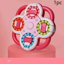 1pc Plus Size 8-Sided Finger Spinner Toy, Relaxation Toy For Teens - Multicolor - View 8