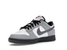 Dunk Low LX 'Glitter Swoosh' Grey White Light--Grey Multi-Color Sneakers Women HQ3462-191 - Multicolor - View 4